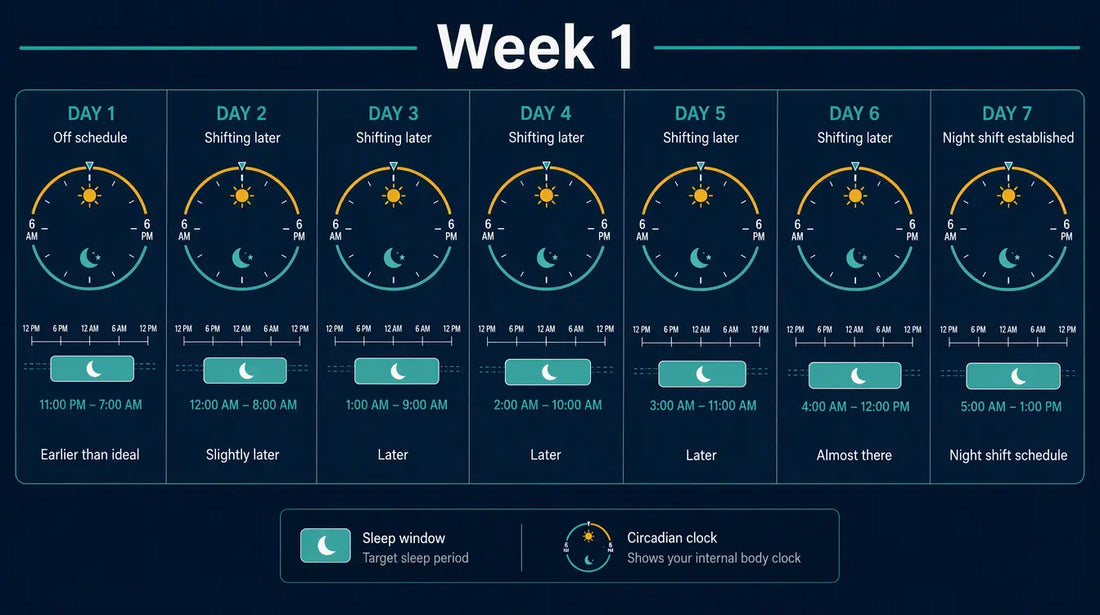 How to Adjust to Night Shift: A Week-by-Week Guide