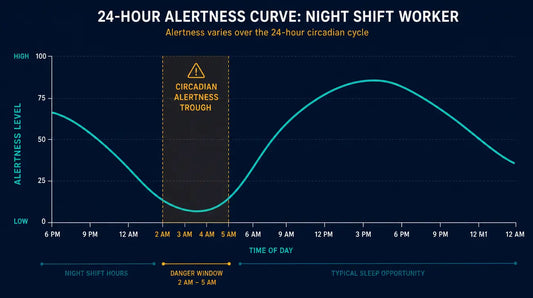 Night Shift Fatigue: Why Alertness Drops at 3am and What Helps