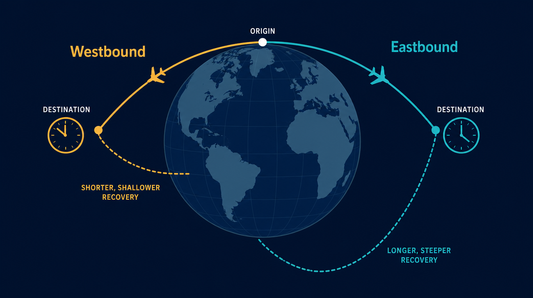 Flying East vs West: Why Eastbound Jet Lag Is So Much Harder